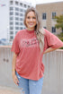 Ohio State Owens Outline Oversized Band Tee